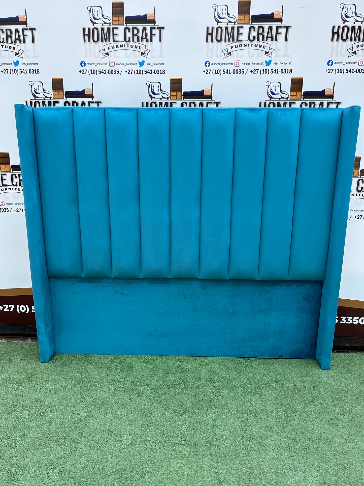 Straight Panels With Wings Headboard