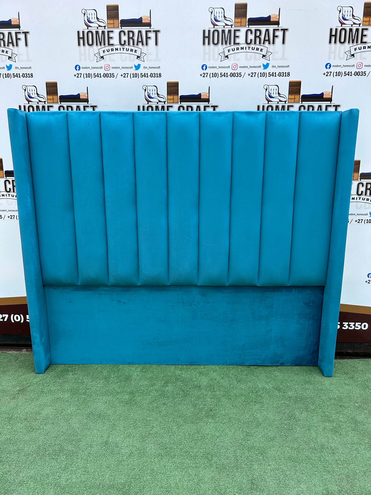 Straight Panels With Wings Headboard