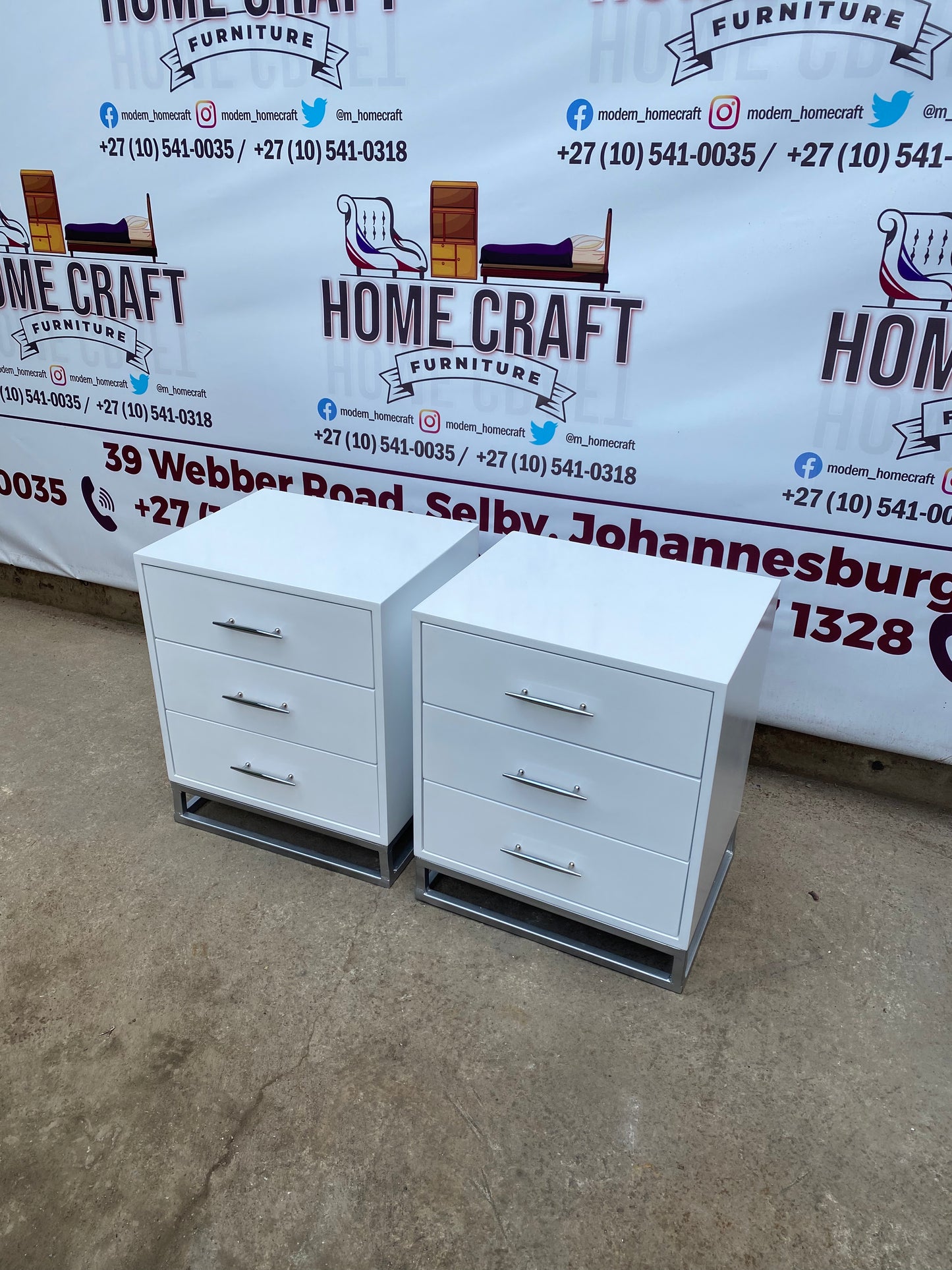 3 Drawer Pedestals