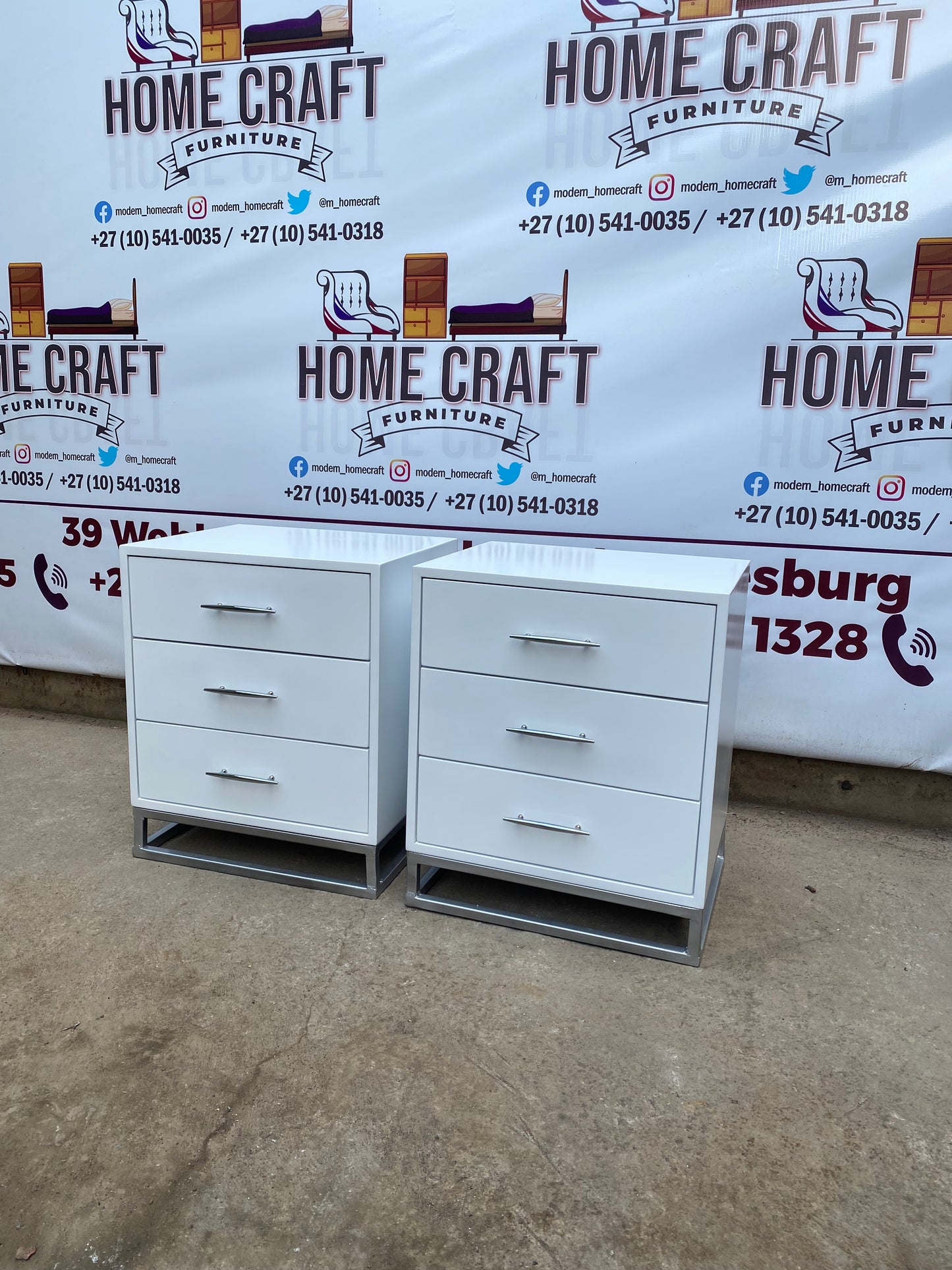 3 Drawer Pedestals