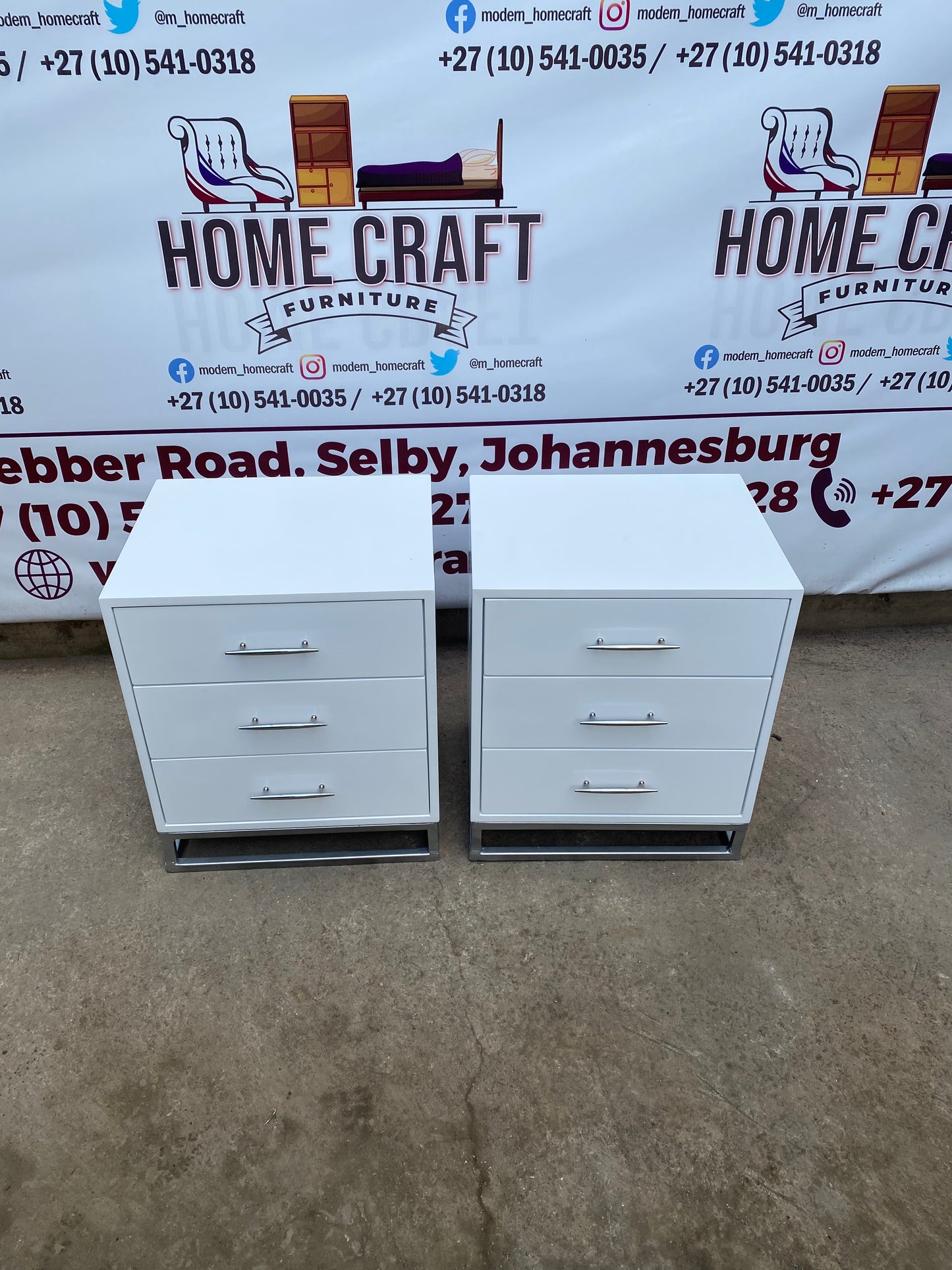 3 Drawer Pedestals