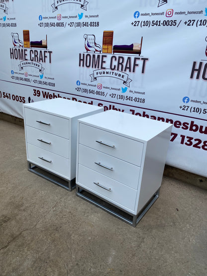 3 Drawer Pedestals