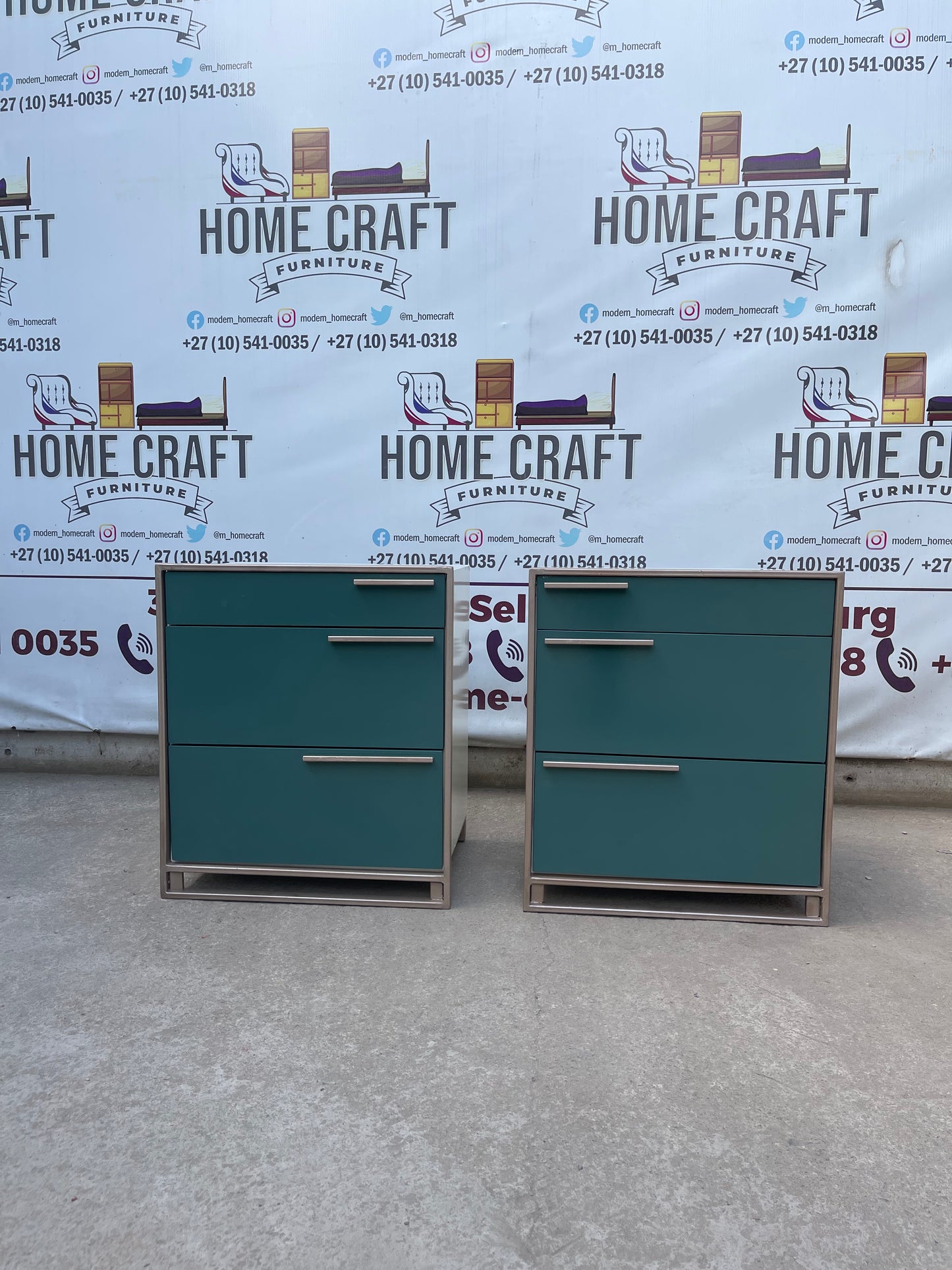 3 Drawer Pedestals