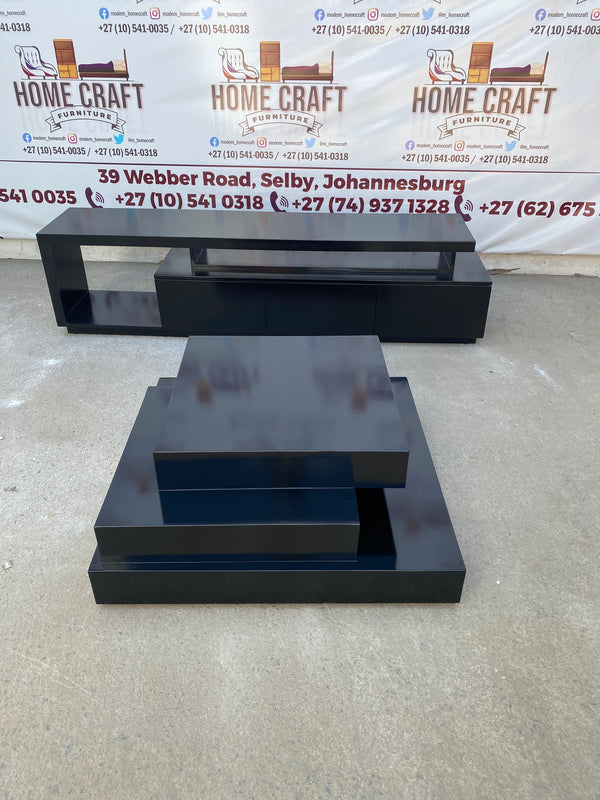 3 Drawer Tv Stand And Coffee Table Combo