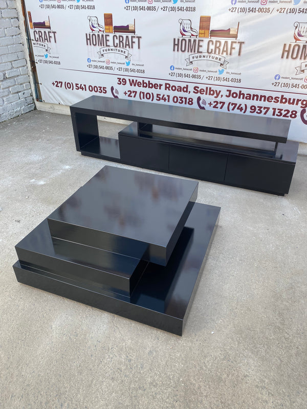 3 Drawer Tv Stand And Coffee Table Combo