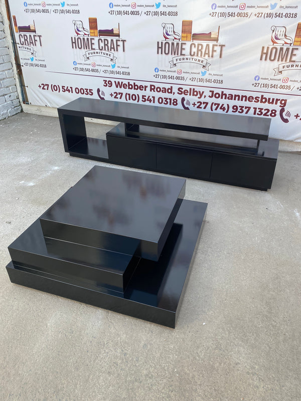 3 Drawer Tv Stand And Coffee Table Combo