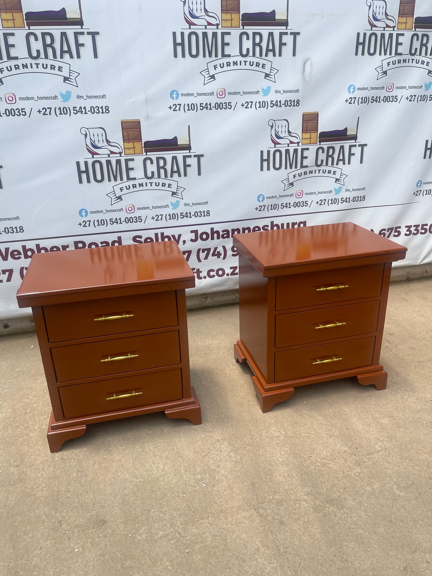 3 Drawer Pedestals