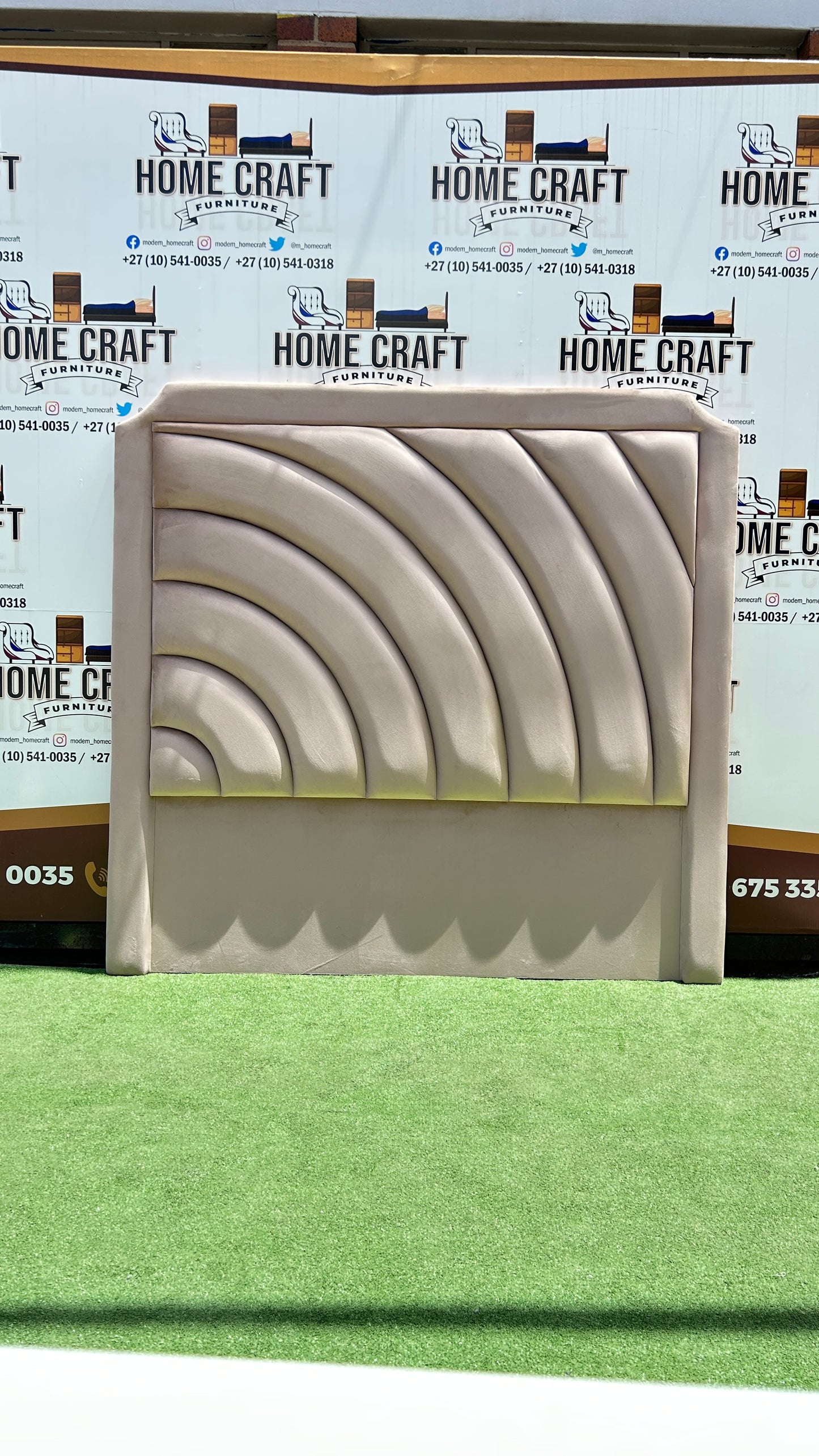 Queen Curved Panels Headboard