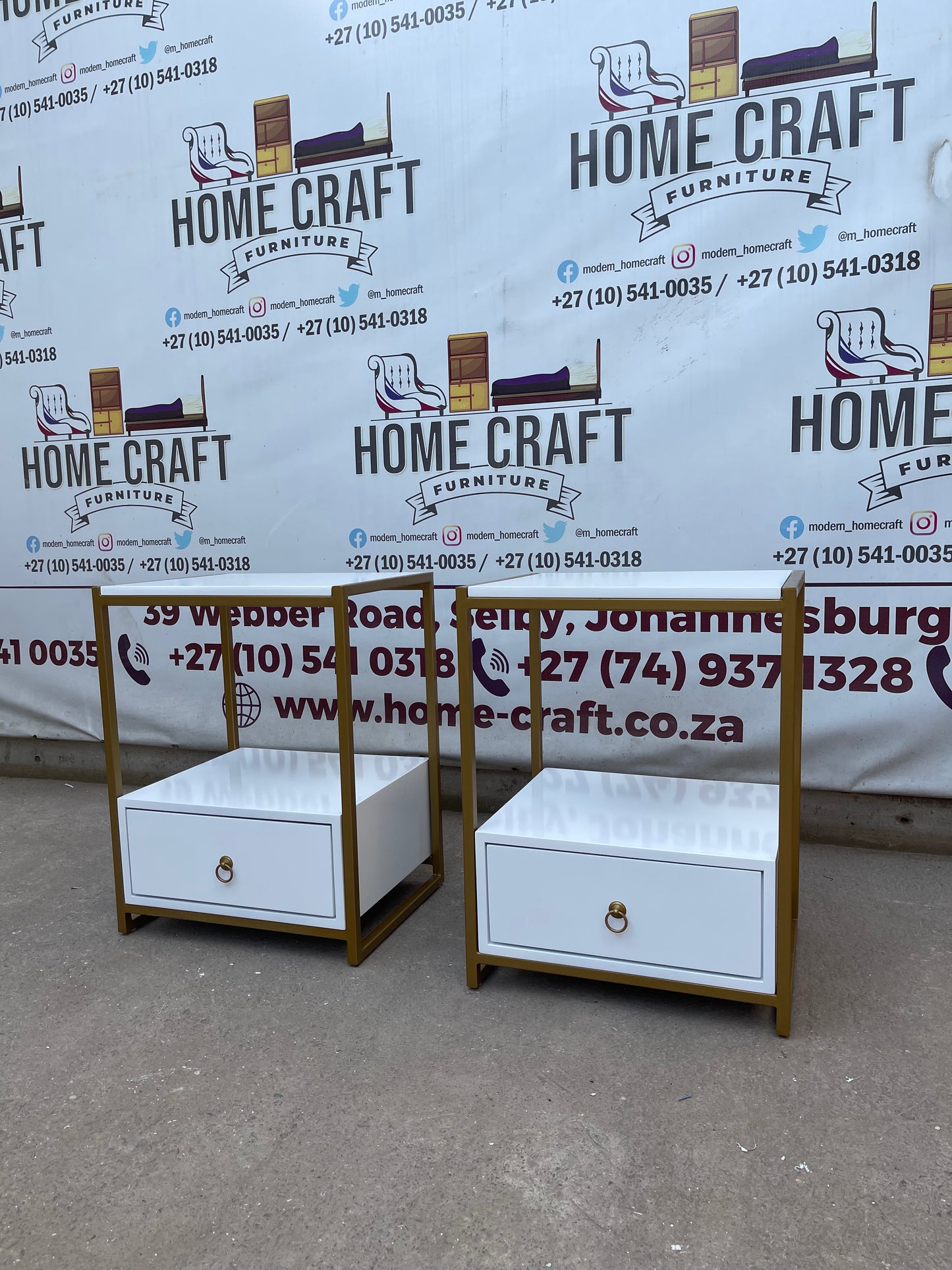1 Drawer ( Top Shelf ) Pedestals