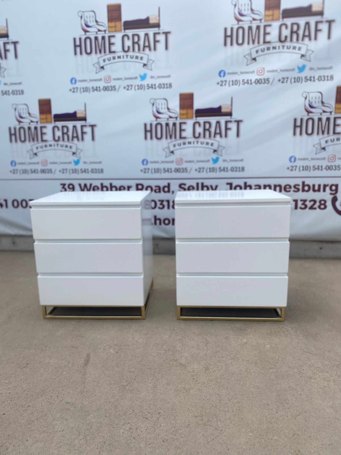 Dolly - 45 * 3 Drawer Pedestals