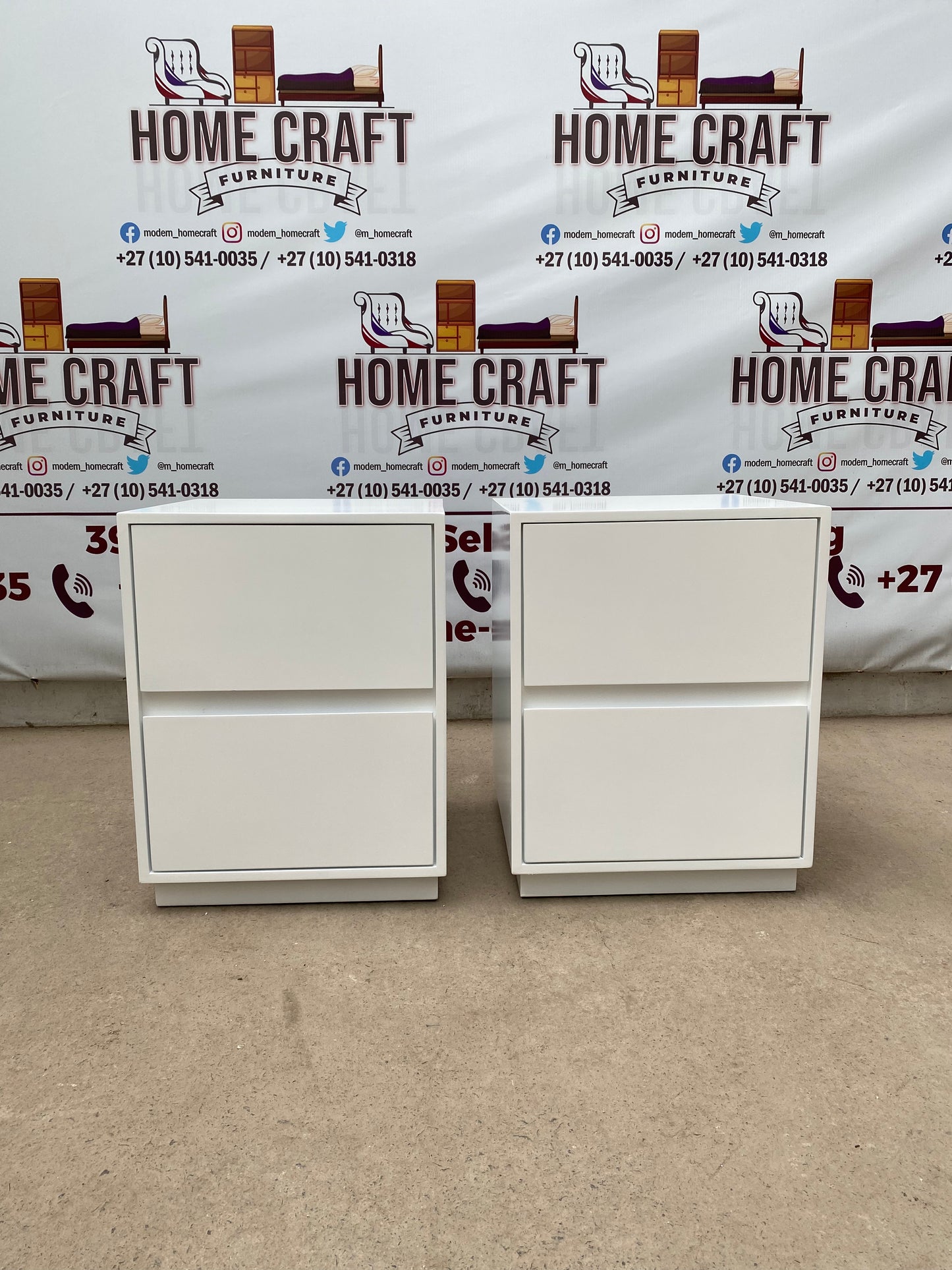 2 Drawer Pedestals