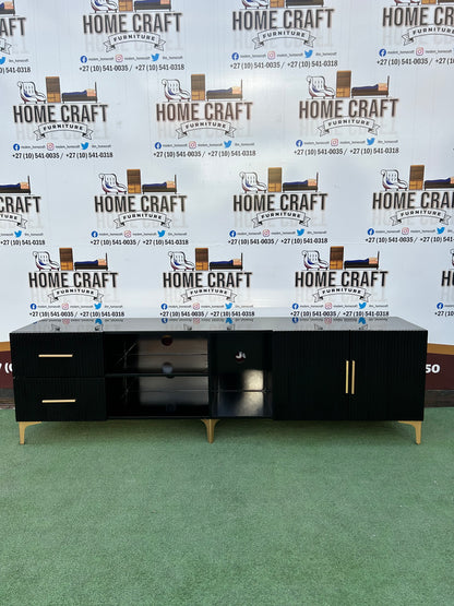 2 Door & 2 Drawer Tv Stand