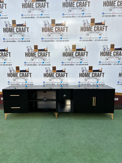 2 Door & 2 Drawer Tv Stand
