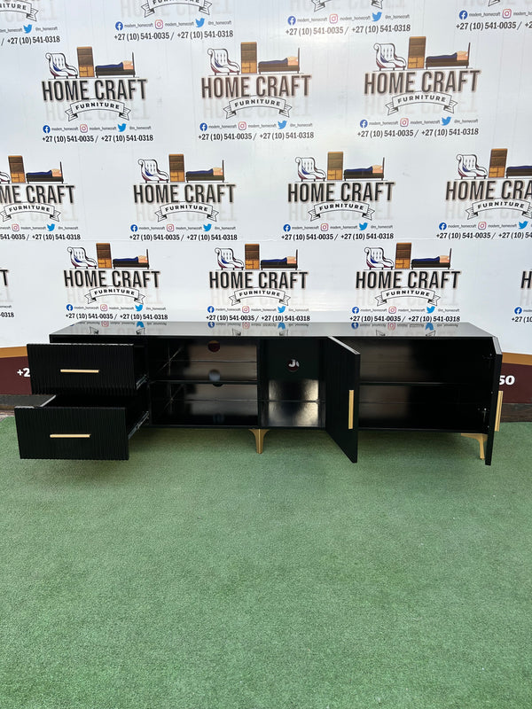 2 Door & 2 Drawer Tv Stand