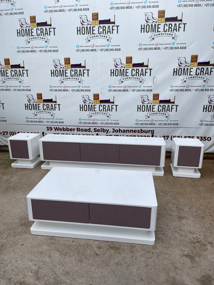 Tv Stand, Coffee Table and Pedestals