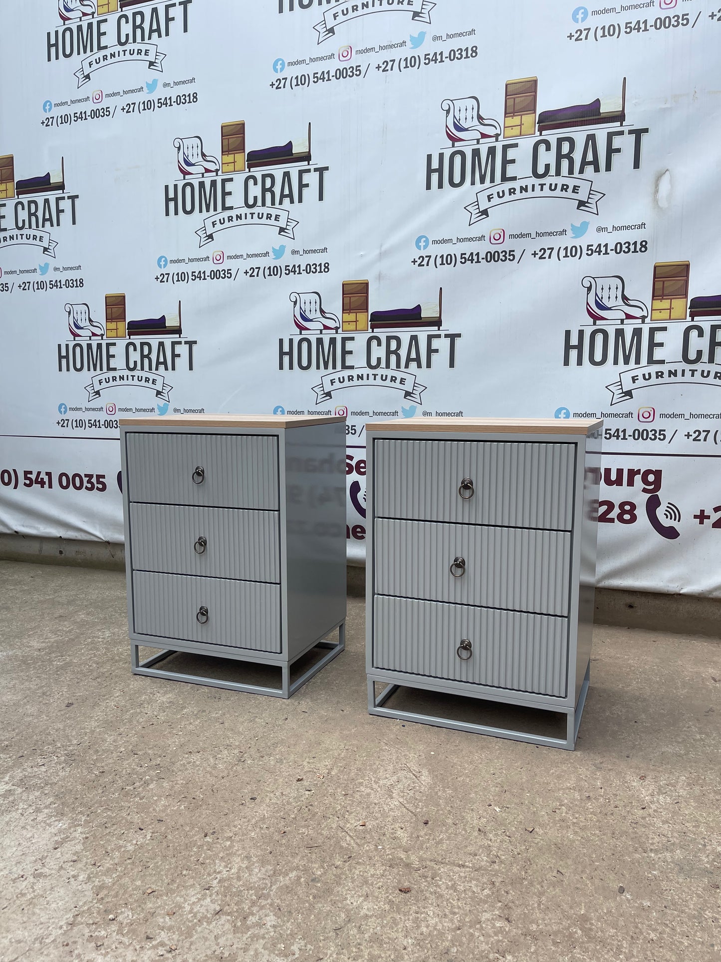 3 Drawer Pedestals