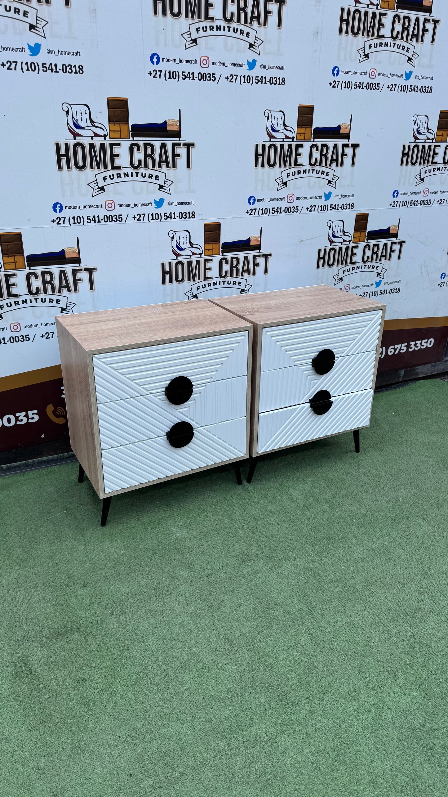 Bongani - 3 Drawer Pedestals