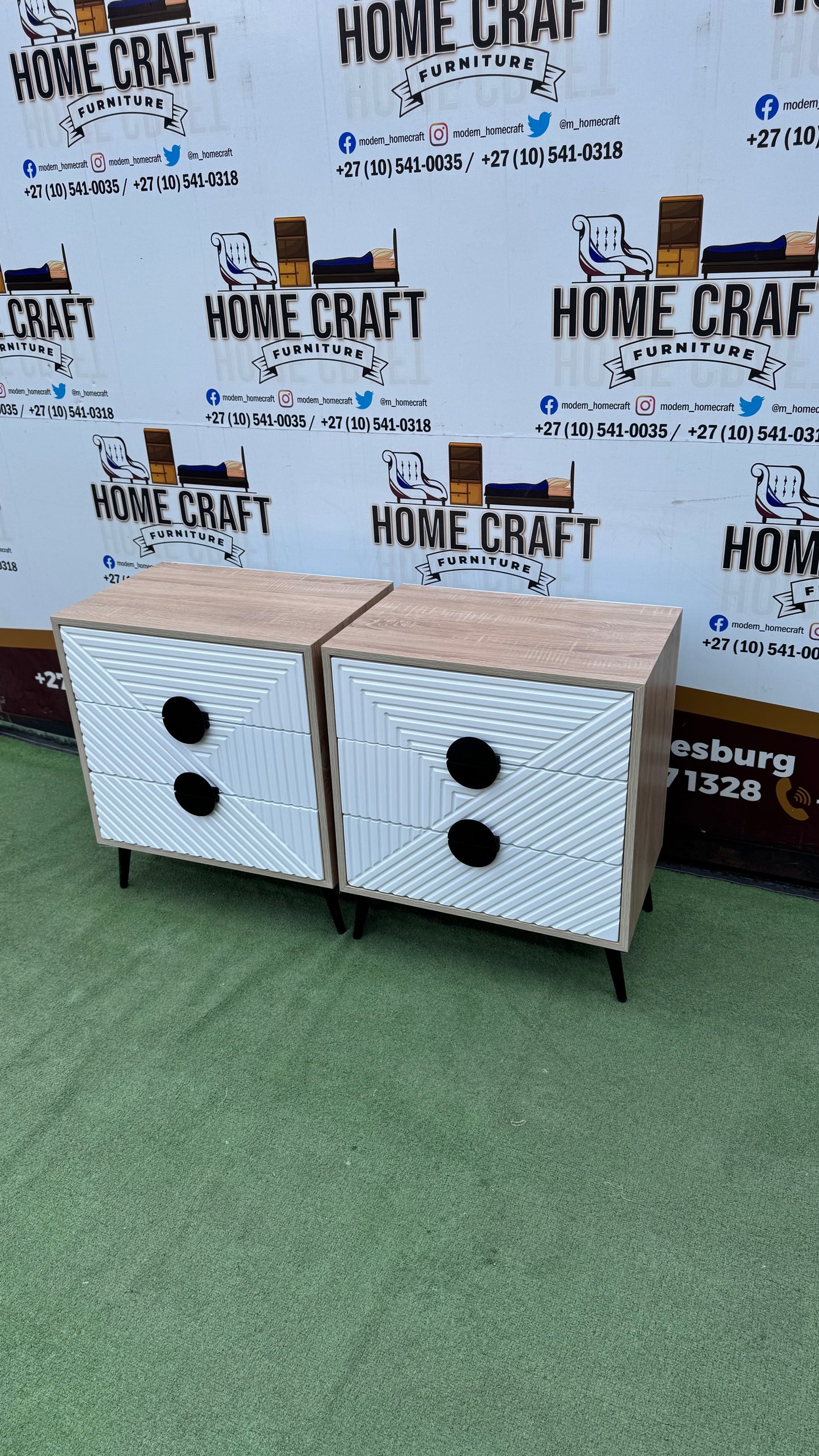 Bongani - 3 Drawer Pedestals