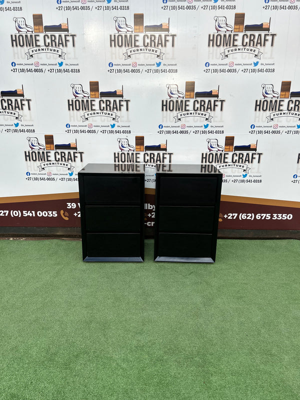 3 Drawer Pedestals x2