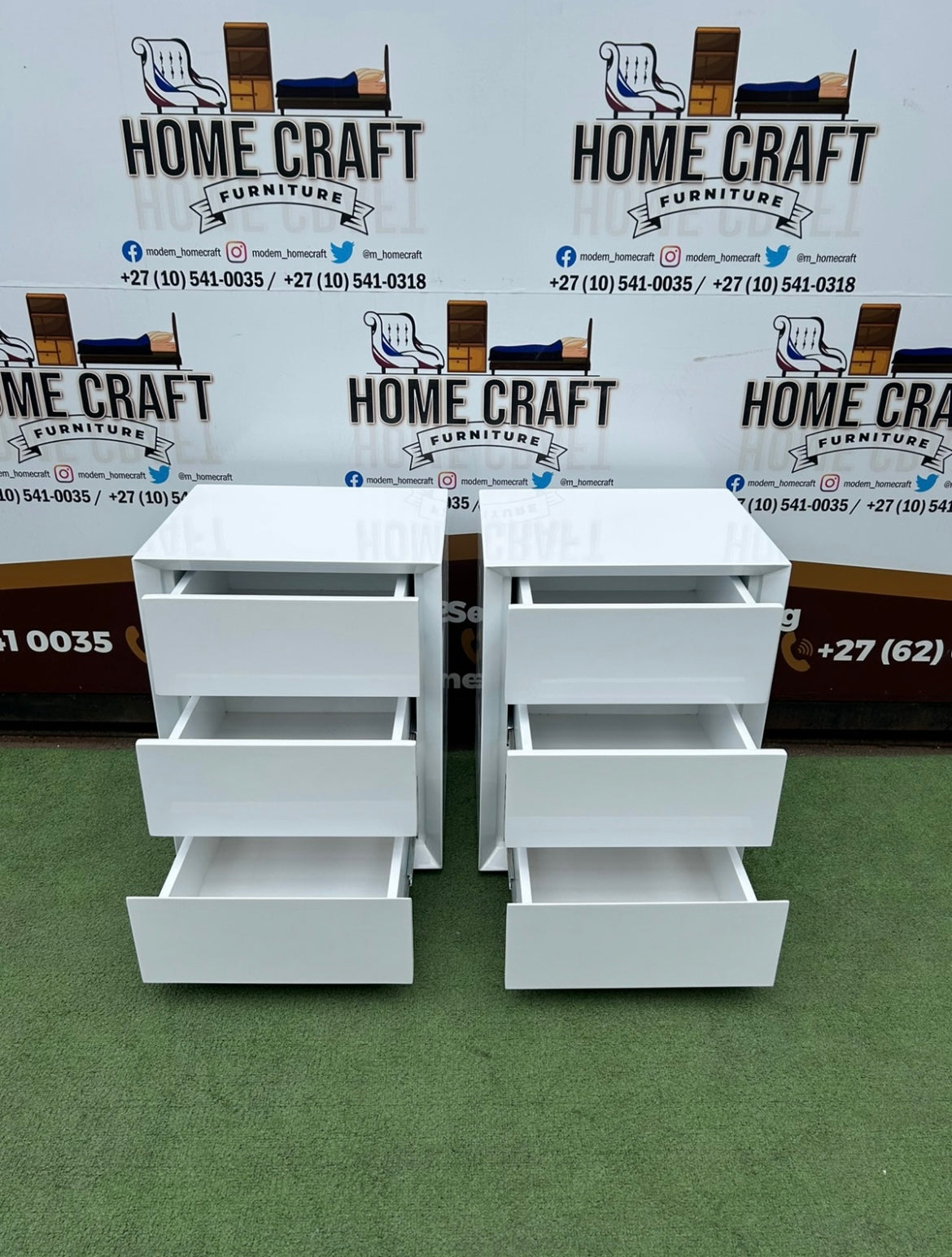Cebile - 3 Drawer Pedestals x 2 Face