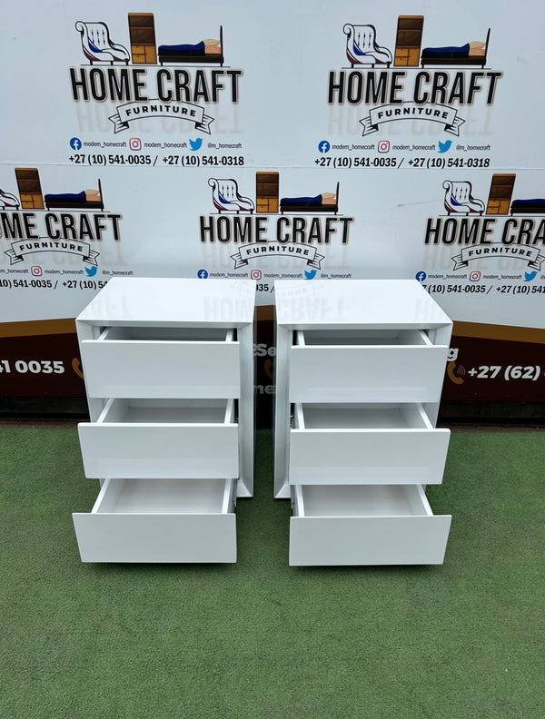 Cebile - 3 Drawer Pedestals x 2 Face