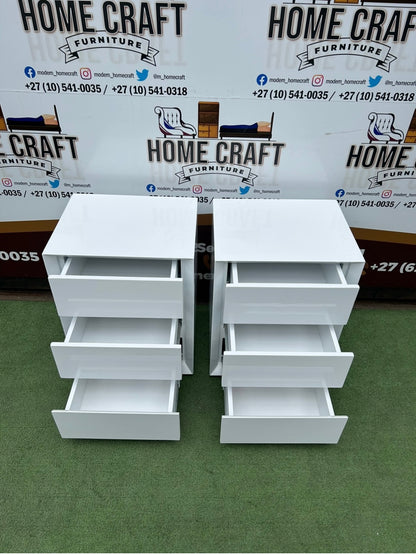 Cebile - 3 Drawer Pedestals x 2 Face