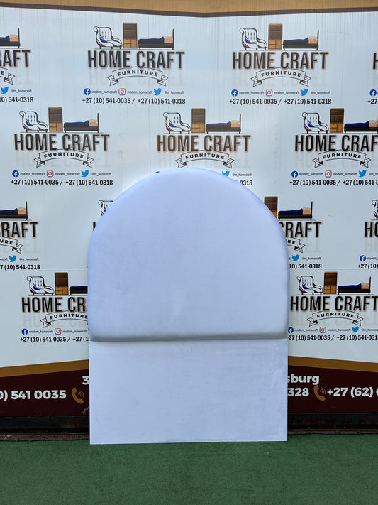 3/4 Plain Curved Headboard