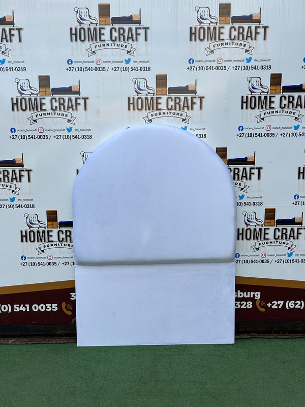 3/4 Plain Curved Headboard