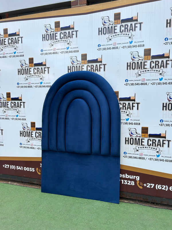 3/4 Plain Curved Headboard