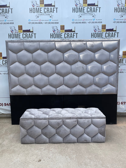 Double / Queen Headboard and Blanket Box