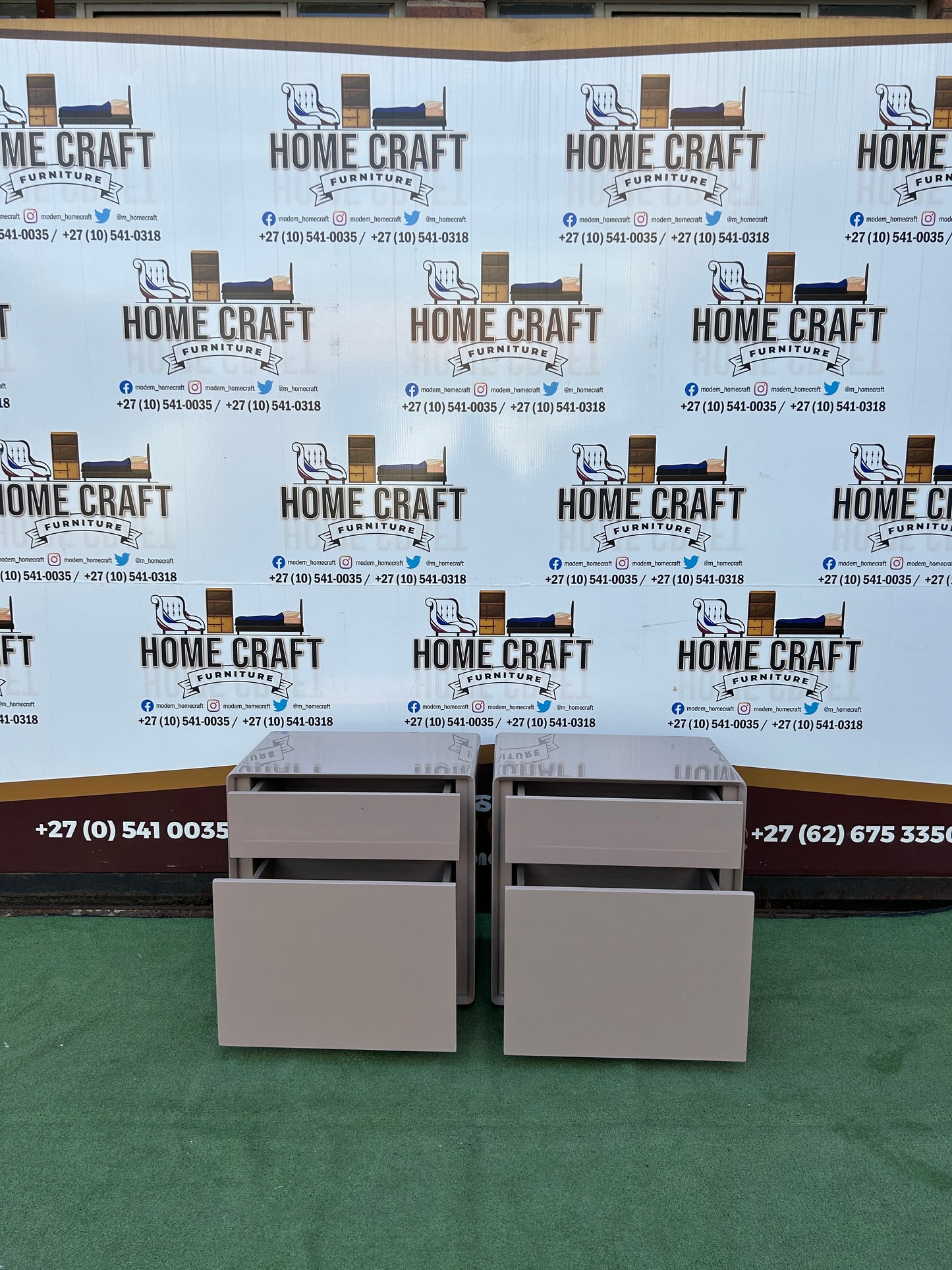 2 Drawer Pedestals