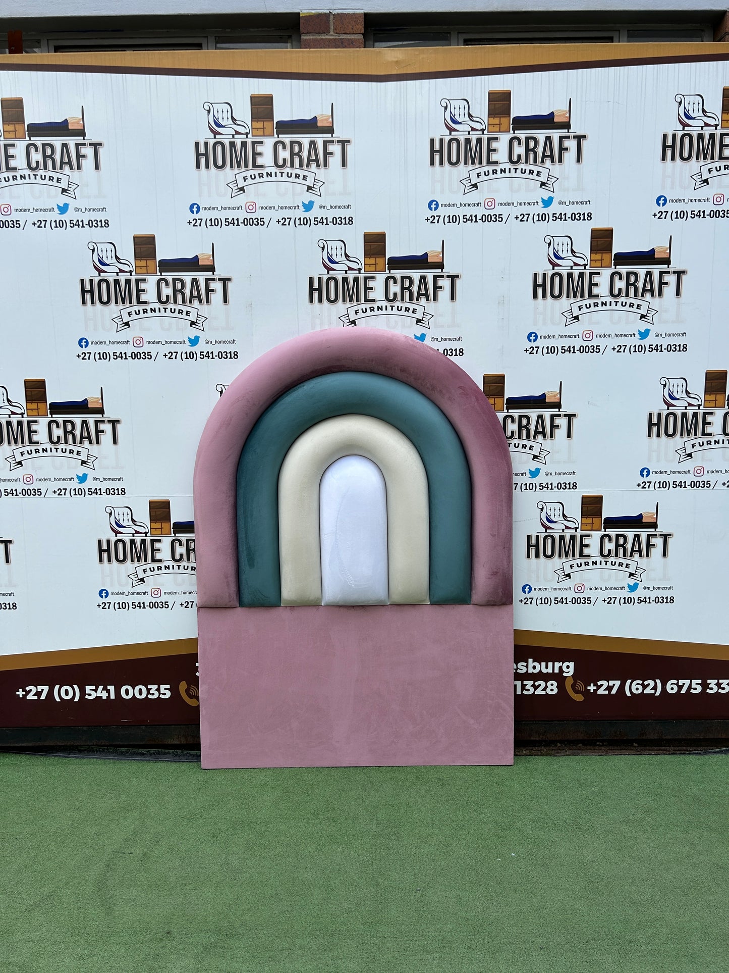 Three Quarter Curved panels Headboard