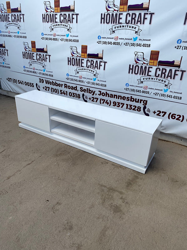 Two Drawer With Centre Shelve Tv Stand