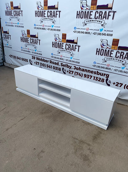 Two Drawer With Centre Shelve Tv Stand