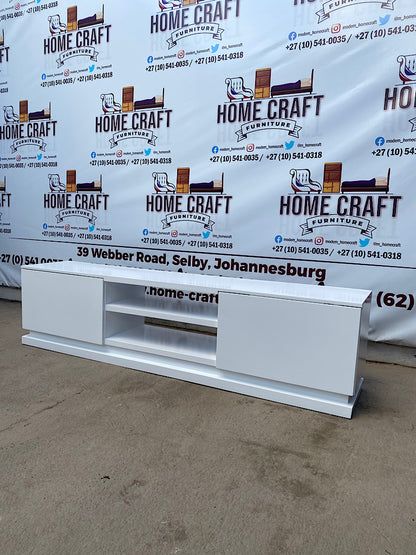 Two Drawer With Centre Shelve Tv Stand