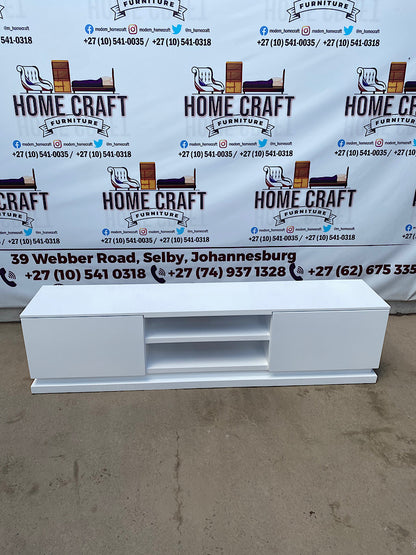 Two Drawer With Centre Shelve Tv Stand