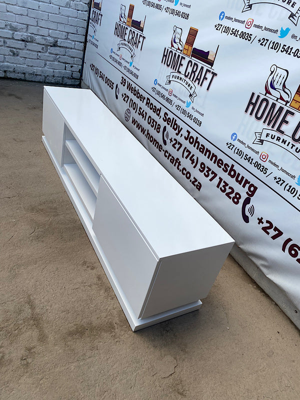 Two Drawer With Centre Shelve Tv Stand