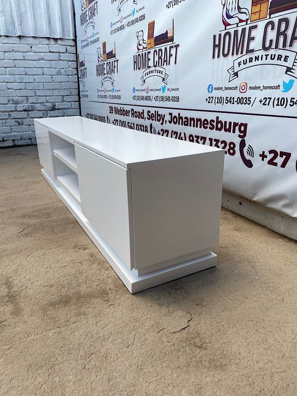 Two Drawer With Centre Shelve Tv Stand