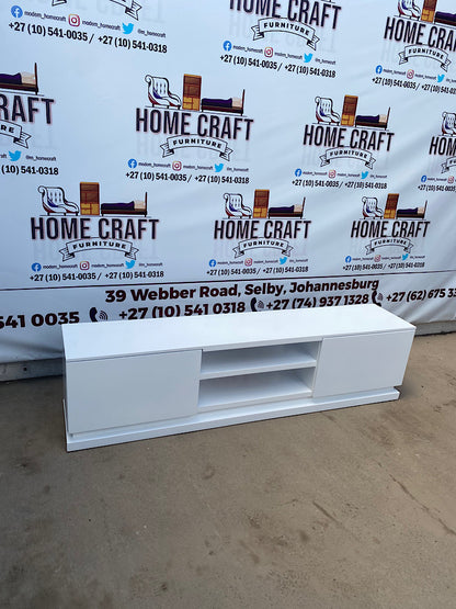 Two Drawer With Centre Shelve Tv Stand