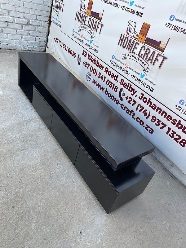 Roy 200 - Left or Right Sub Hoover Tv Stand - Black