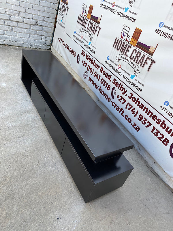 Roy 200 - Left or Right Sub Hoover Tv Stand - Black