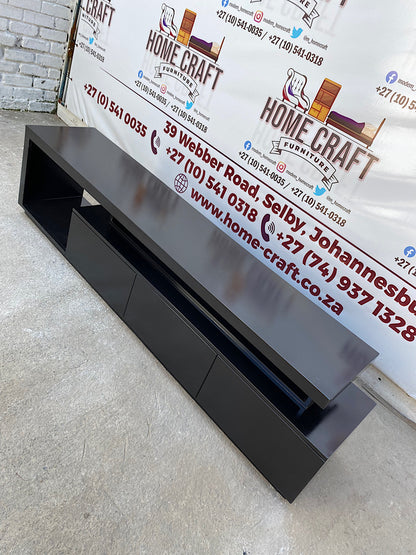 Roy 200 - Left or Right Sub Hoover Tv Stand - Black