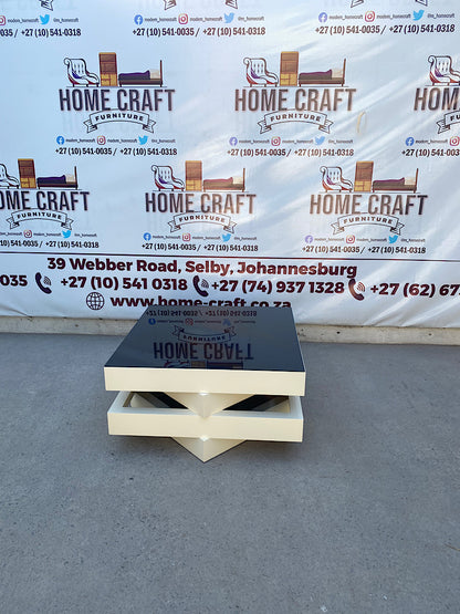 Solly-800 | Square Glass Table