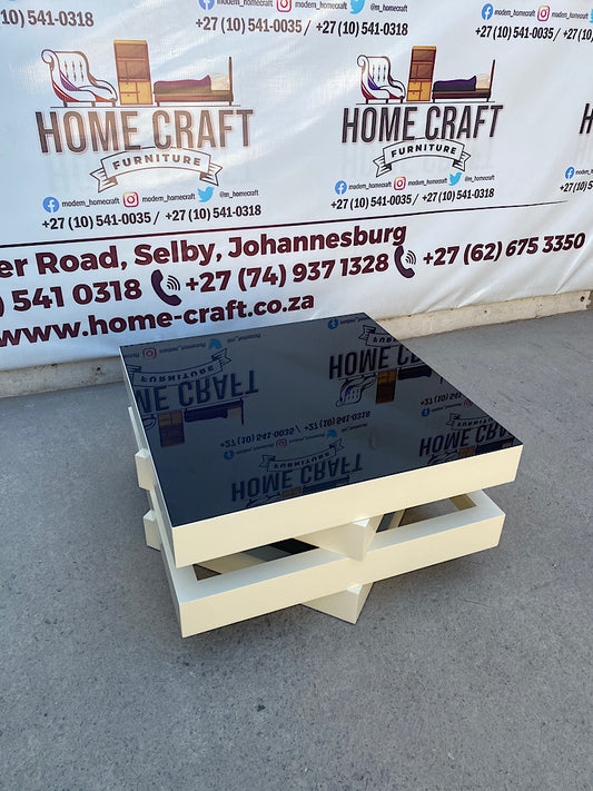 Solly-800 | Square Glass Table