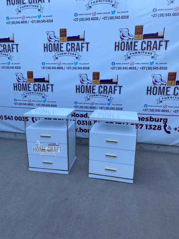 CATHY-3 DRAWER PEDESTALS (STEEL VERANDAH - TOP)