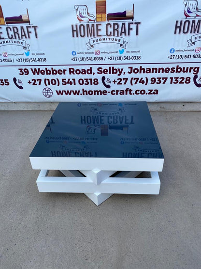 Solly-800 | Square Glass Table