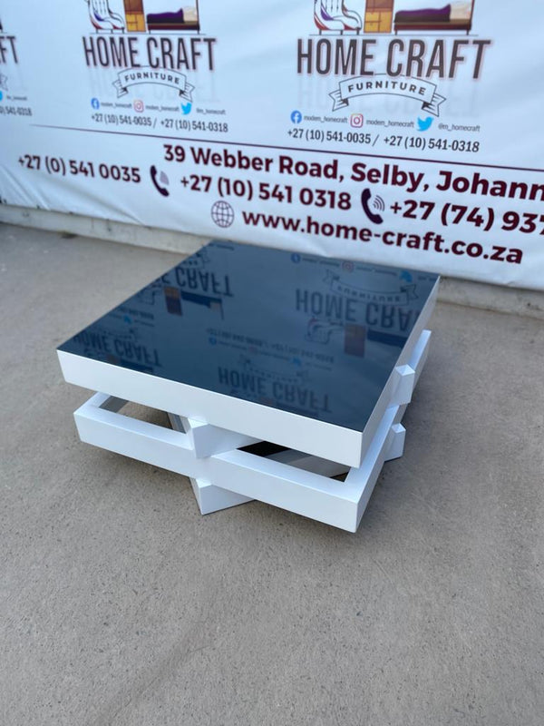 Solly-800 | Square Glass Table