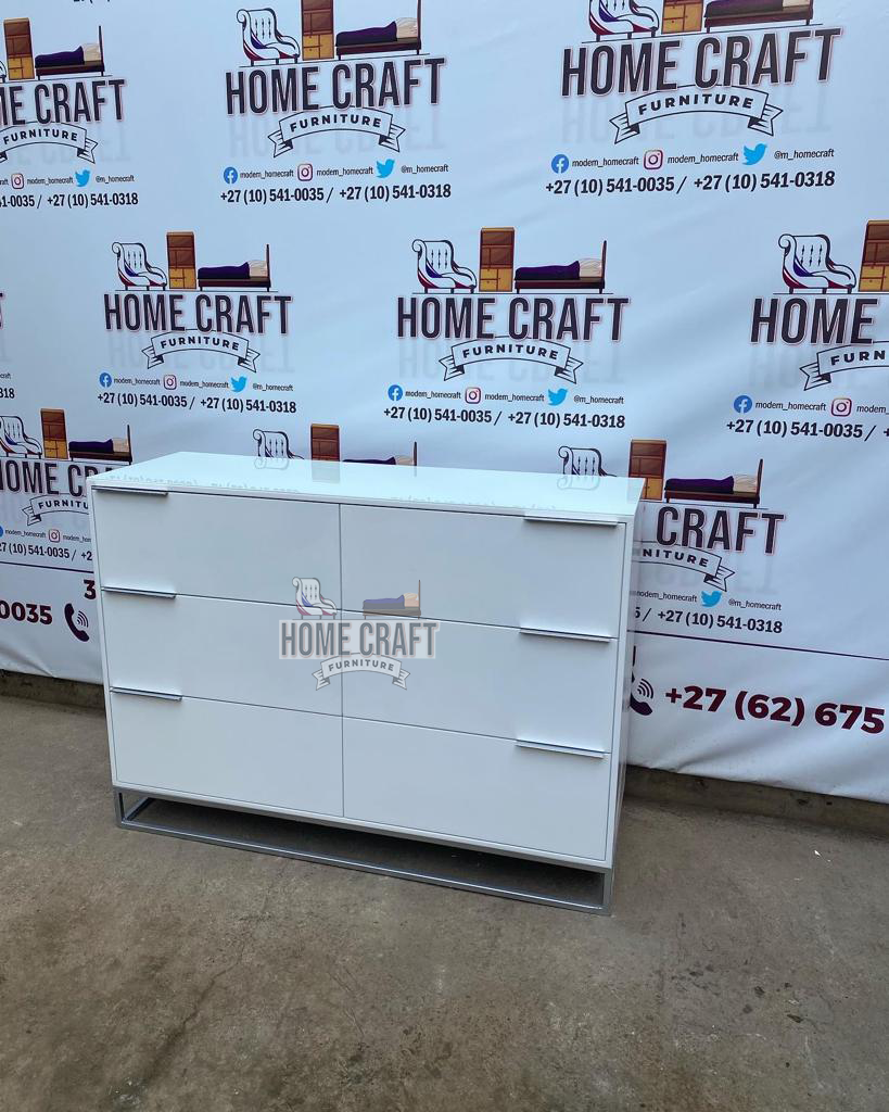 Kia - 6 Drawer Plain Chest of Drawers