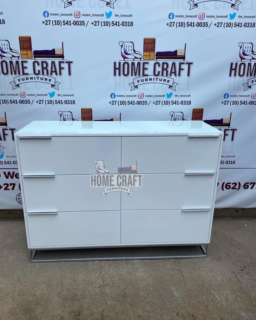 Kia - 6 Drawer Plain Chest of Drawers