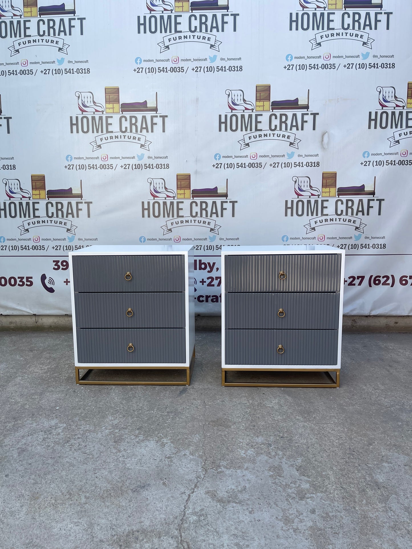 3 Drawer Pedestals